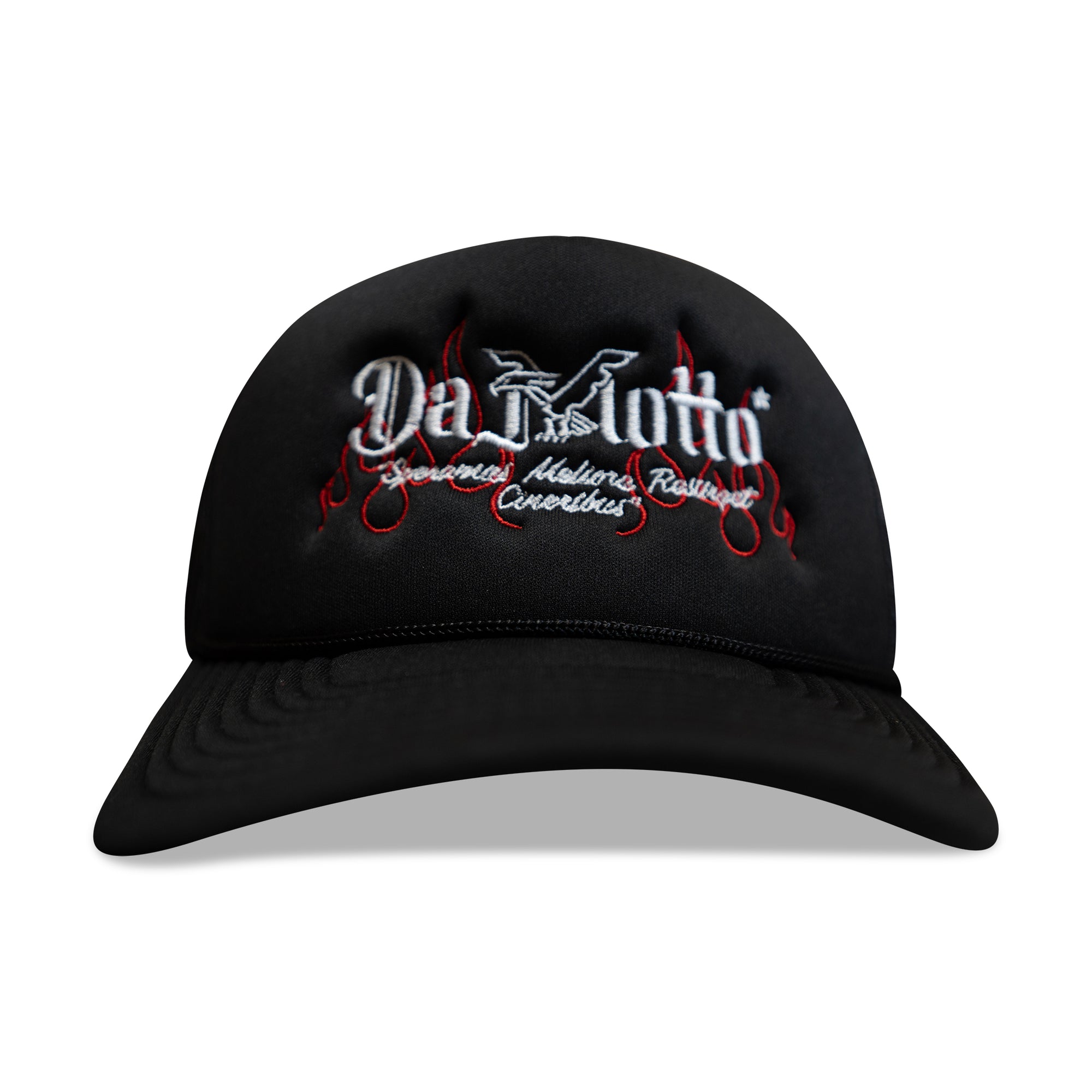 "Detroit Motto Hat – Stylish and essential cap for Detroit streetwear."