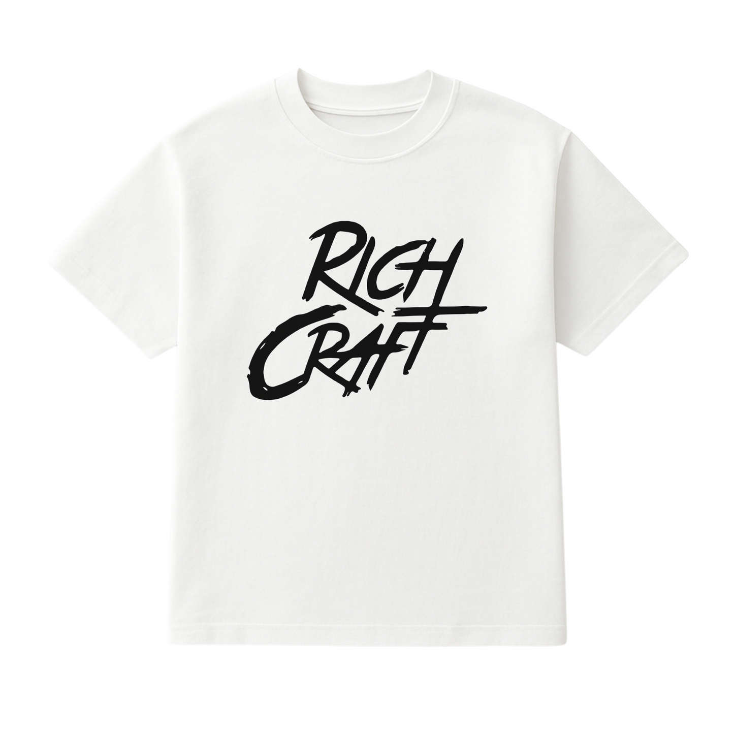 Richcraft Original Tee - Durable streetwear t-shirt with a bold design.